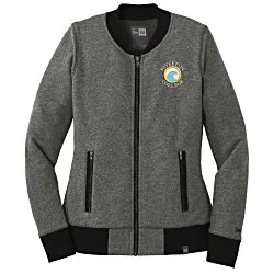New Era French Terry Baseball Jacket - Ladies'