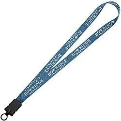 Dye-Sub Lanyard - 3/4" - 32" - Snap Buckle Release - Damask - 24 hr