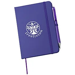 TaskRight Afton Notebook with Pen - 24 hr