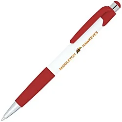 Mardi Gras Pen - White - Full Color