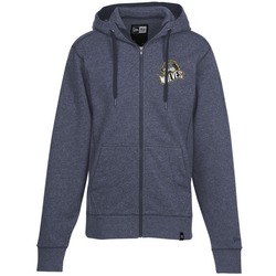 New Era French Terry Full-Zip Hoodie - Men's - Embroidered