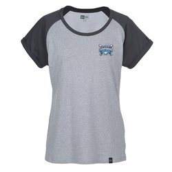 New Era Legacy Blend Varsity Tee - Ladies' - Embroidered