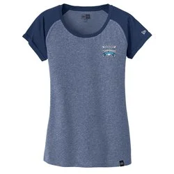 New Era Legacy Blend Varsity Tee - Ladies' - Embroidered