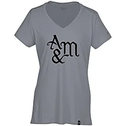 New Era Legacy Blend V-Neck Tee - Ladies' - Screen