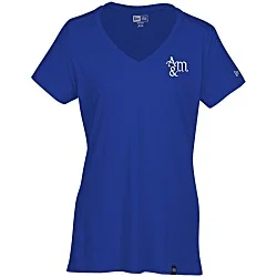 New Era Legacy Blend V-Neck Tee - Ladies' - Screen
