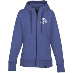 New Era French Terry Full-Zip Hoodie - Ladies' - Screen