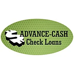 Full Color Sticker - Oval - 2" x 4"