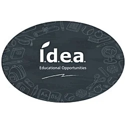 Full Color Static Decal - Oval - 3" x 4-1/2"