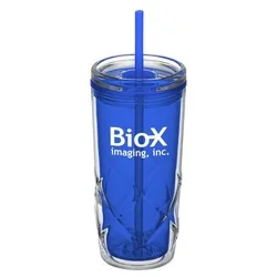 Refresh Simplex Tumbler with Straw - 16 oz. - 24 hr