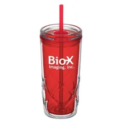 Refresh Simplex Tumbler with Straw - 16 oz. - 24 hr