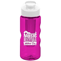 Infuser Mini Mountain Bottle with Flip Carry Lid - 22 oz.