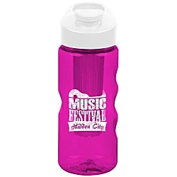 Infuser Mini Mountain Bottle with Flip Carry Lid - 22 oz.
