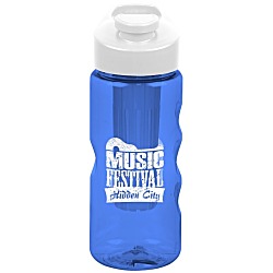 Infuser Mini Mountain Bottle with Flip Carry Lid - 22 oz.