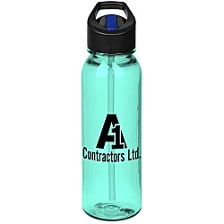 Outdoor Bottle with Two-Tone Flip Straw Lid - 24 oz