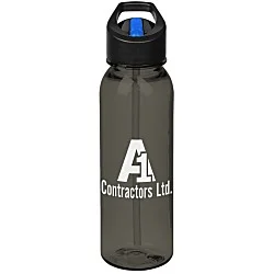 Outdoor Bottle with Two-Tone Flip Straw Lid - 24 oz.