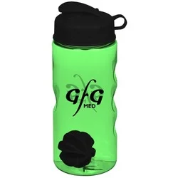 Mini Mountain Bottle with Flip Lid - 22 oz. - Shaker