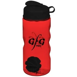 Mini Mountain Bottle with Flip Lid - 22 oz. - Shaker