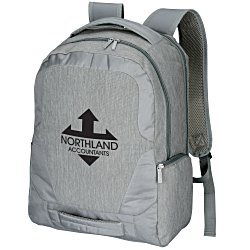 Overland 17" Laptop Backpack with USB Port - 24 hr