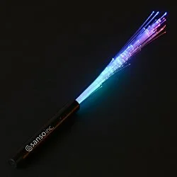 Flashing Fiber Optic Wand
