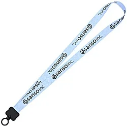 Dye-Sub Lanyard - 3/4" - 32" - Plastic O-Ring - Chevron - 24 hr