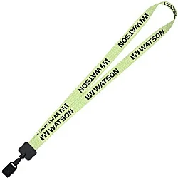 Dye-Sub Lanyard - 3/4" - 32" - Large Metal Bulldog Clip - Chevron - 24 hr