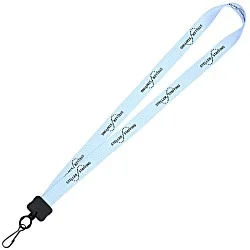 Dye-Sub Lanyard - 3/4" - 32" - Metal Swivel Snap Hook - Chevron - 24 hr