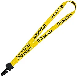 Dye-Sub Lanyard - 3/4" - 32" - Plastic Bulldog Clip - Chevron - 24 hr