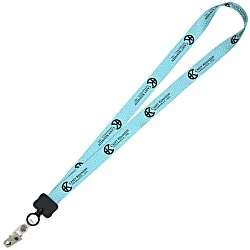 Dye-Sub Lanyard - 3/4" - 32" - Snap with Metal Bulldog Clip - Chevron - 24 hr
