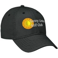 Premium Cotton Twill with Mesh Overlay Cap - 24 hr