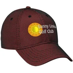 Premium Cotton Twill with Mesh Overlay Cap - 24 hr