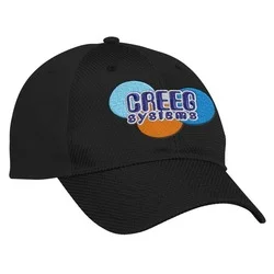 Premium Cotton Twill with Front Mesh Overlay Cap - 24 hr