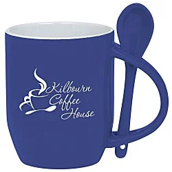 Rounded Spooner Coffee Mug - 11 oz.