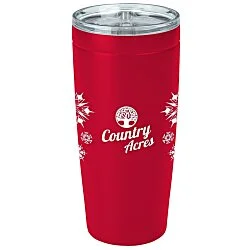 Viking Vacuum Tumbler - 20 oz. - Snowflakes - 24 hr