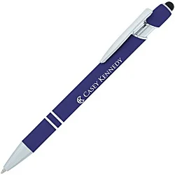 Incline Soft Touch Stylus Metal Pen - Laser Engraved - 24 hr