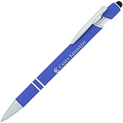 Incline Soft Touch Stylus Metal Pen - Laser Engraved - 24 hr