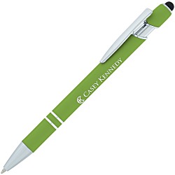 Incline Soft Touch Stylus Metal Pen - Laser Engraved - 24 hr