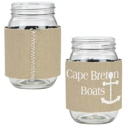 Jar Sleeve - Burlap