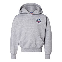 Champion Powerblend Hoodie - Youth - Embroidered
