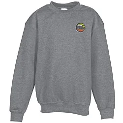 Gildan 8 oz. Heavy Blend 50/50 Crew Sweatshirt - Youth - Embroidered