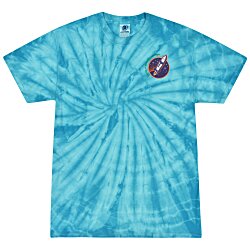 Tie-Dye T-Shirt - Tonal Spider - Youth - Embroidered
