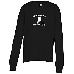 Bella+Canvas Long Sleeve Crewneck T-Shirt - Youth - Screen