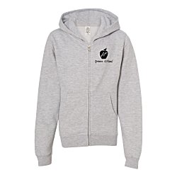 Independent Trading Co. Midweight Full-Zip Hoodie - Youth - Screen