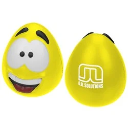 Happy Face Squishy Stress Reliever - 24 hr