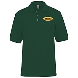Jerzees Double Mesh Ringspun Cotton Polo - Men's - Embroidered