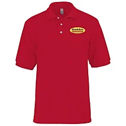 Jerzees Double Mesh Ringspun Cotton Polo - Men's - Embroidered