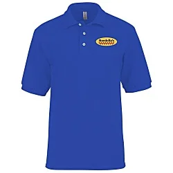 Jerzees Double Mesh Ringspun Cotton Polo - Men's - Embroidered
