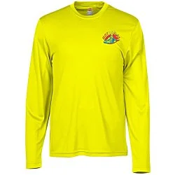 Hanes 4 oz. Cool Dri Long Sleeve T-Shirt - Embroidered
