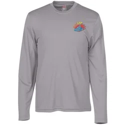 Hanes 4 oz. Cool Dri Long Sleeve T-Shirt - Embroidered