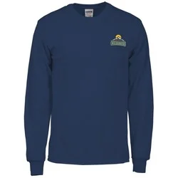 Gildan 6 oz. Ultra Cotton LS Pocket T-Shirt - Colors - Embroidered