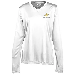 Zone Performance Long Sleeve Tee - Ladies' - Embroidered